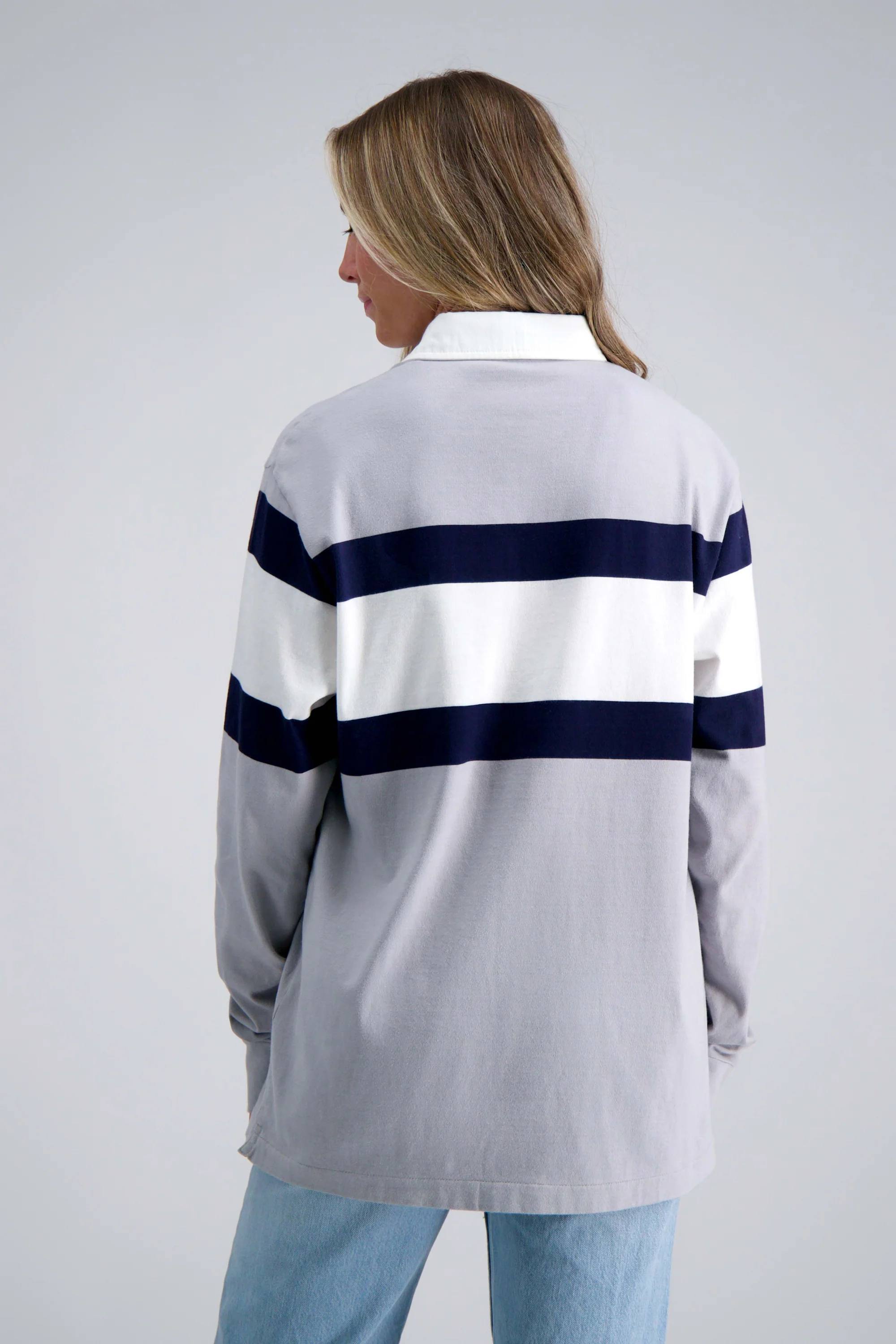 Pro Football Hall of Fame X Haggar - Vintage Wash Rugby Polo - Image 4