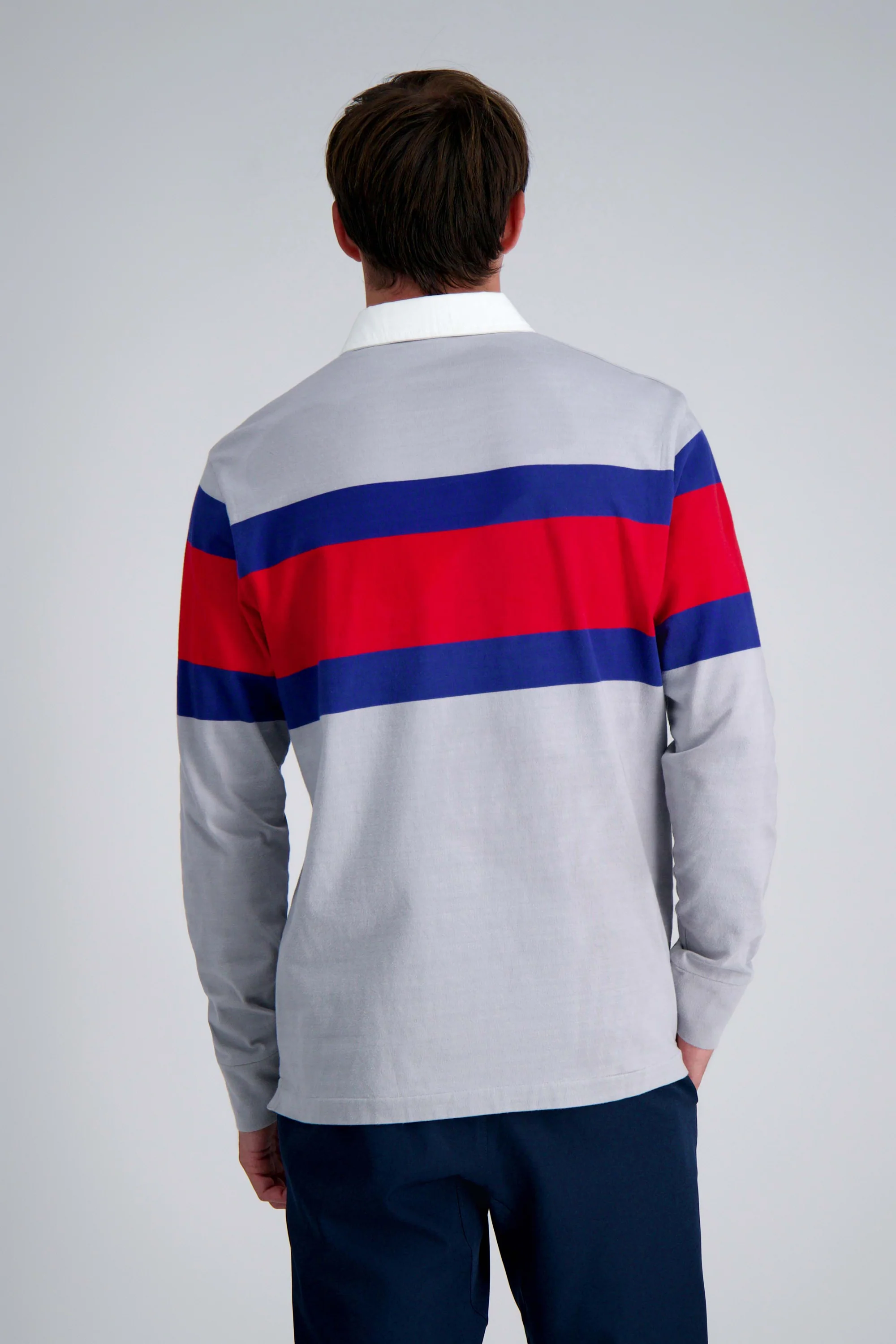 Pro Football Hall of Fame X Haggar - Vintage Wash Rugby Polo - Image 56