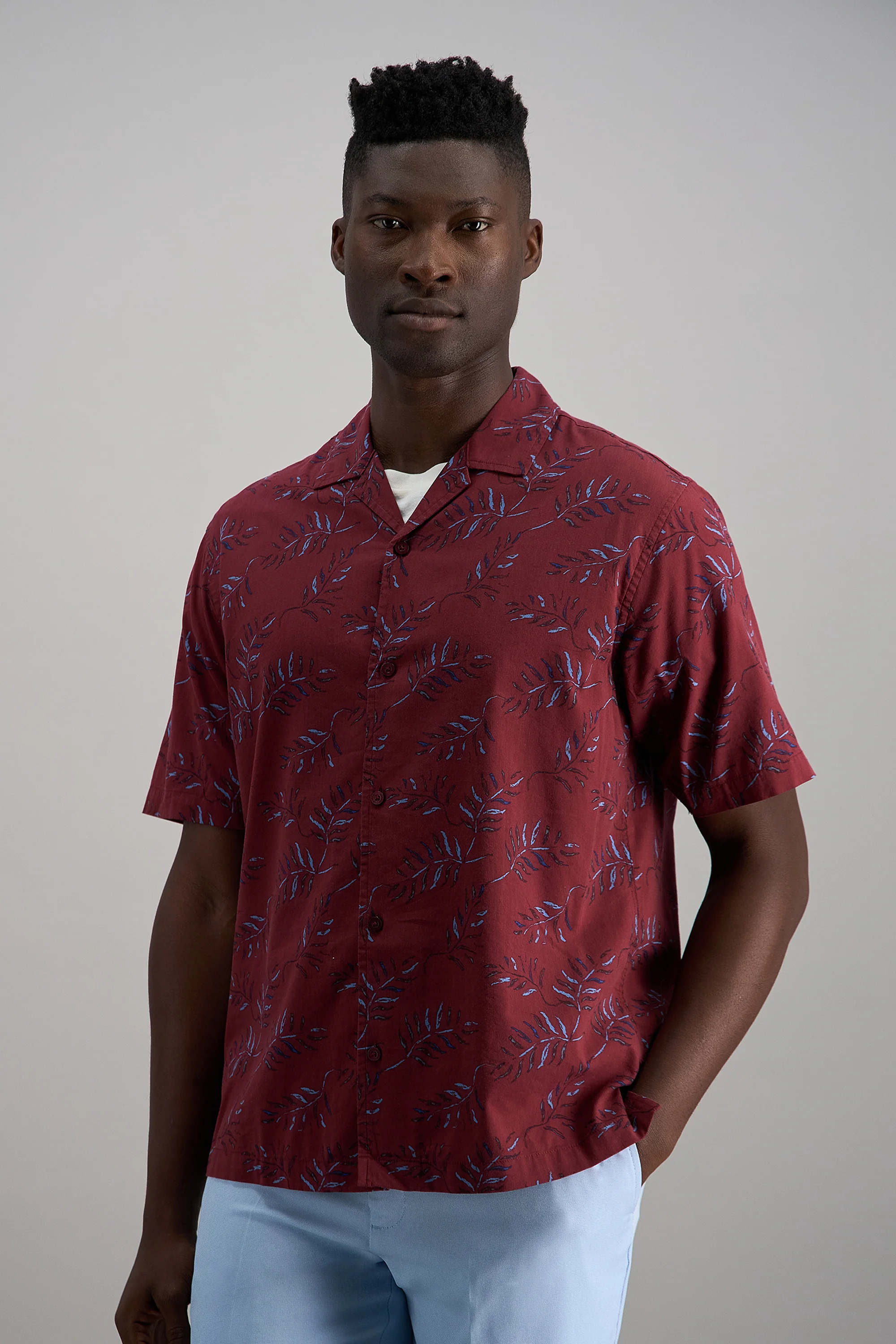 Short Sleeve Tropical Camp Shirt - Image 5
