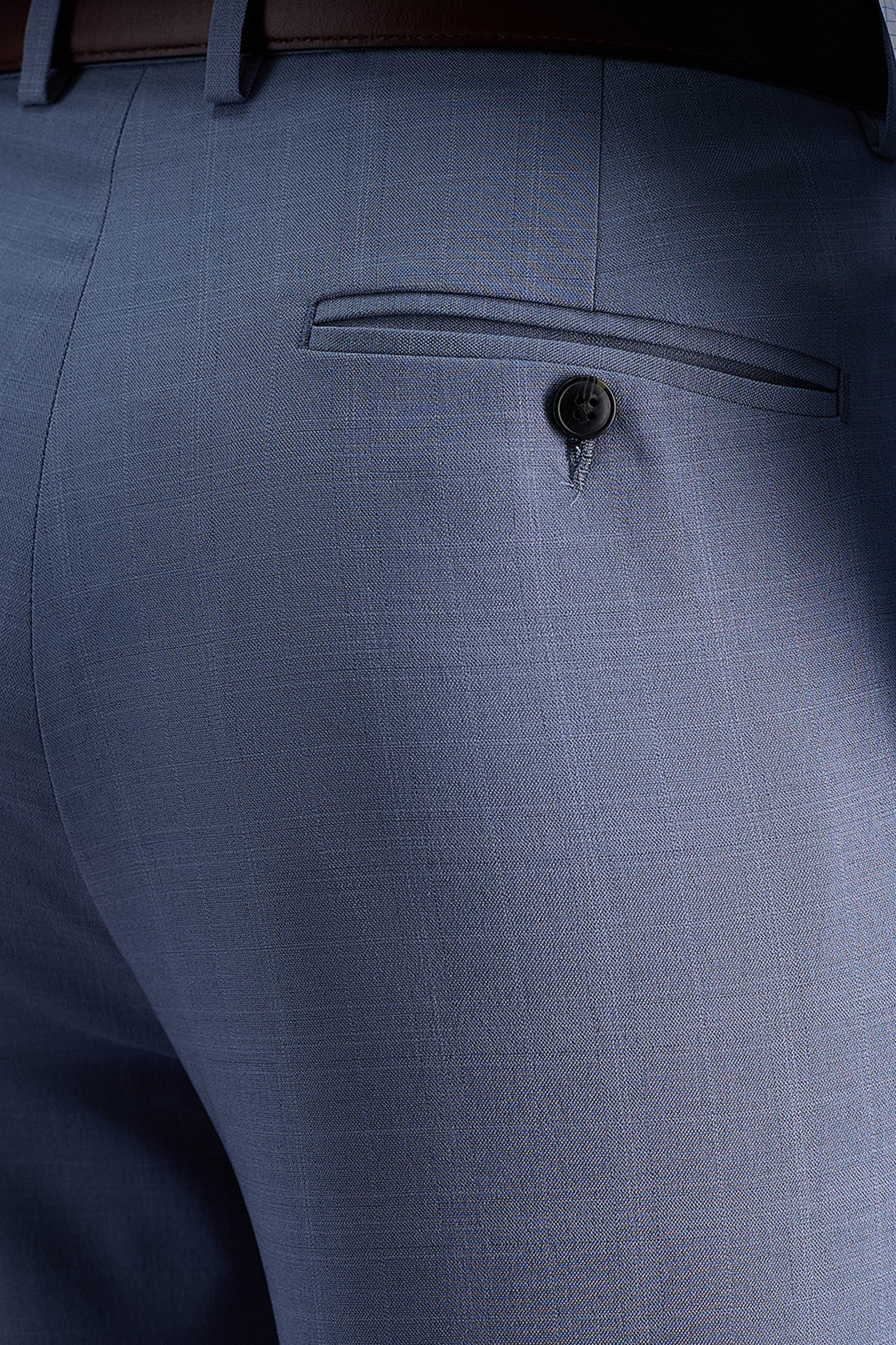 Smart Wash® Tonal Plaid Suit Separates - Image 6