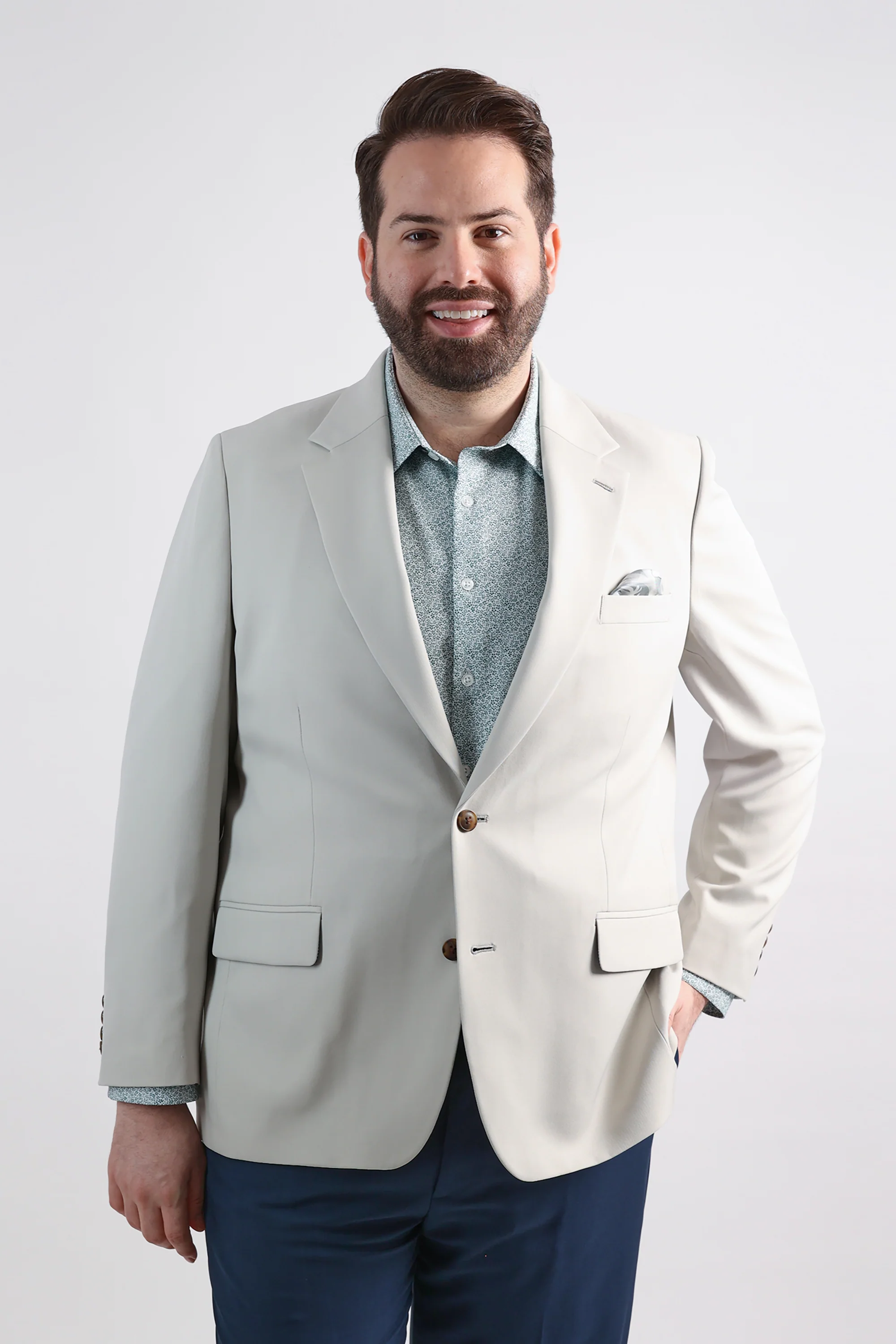 The Active Series™ Big & Tall Stretch Gabardine Sport Coat - Image 12