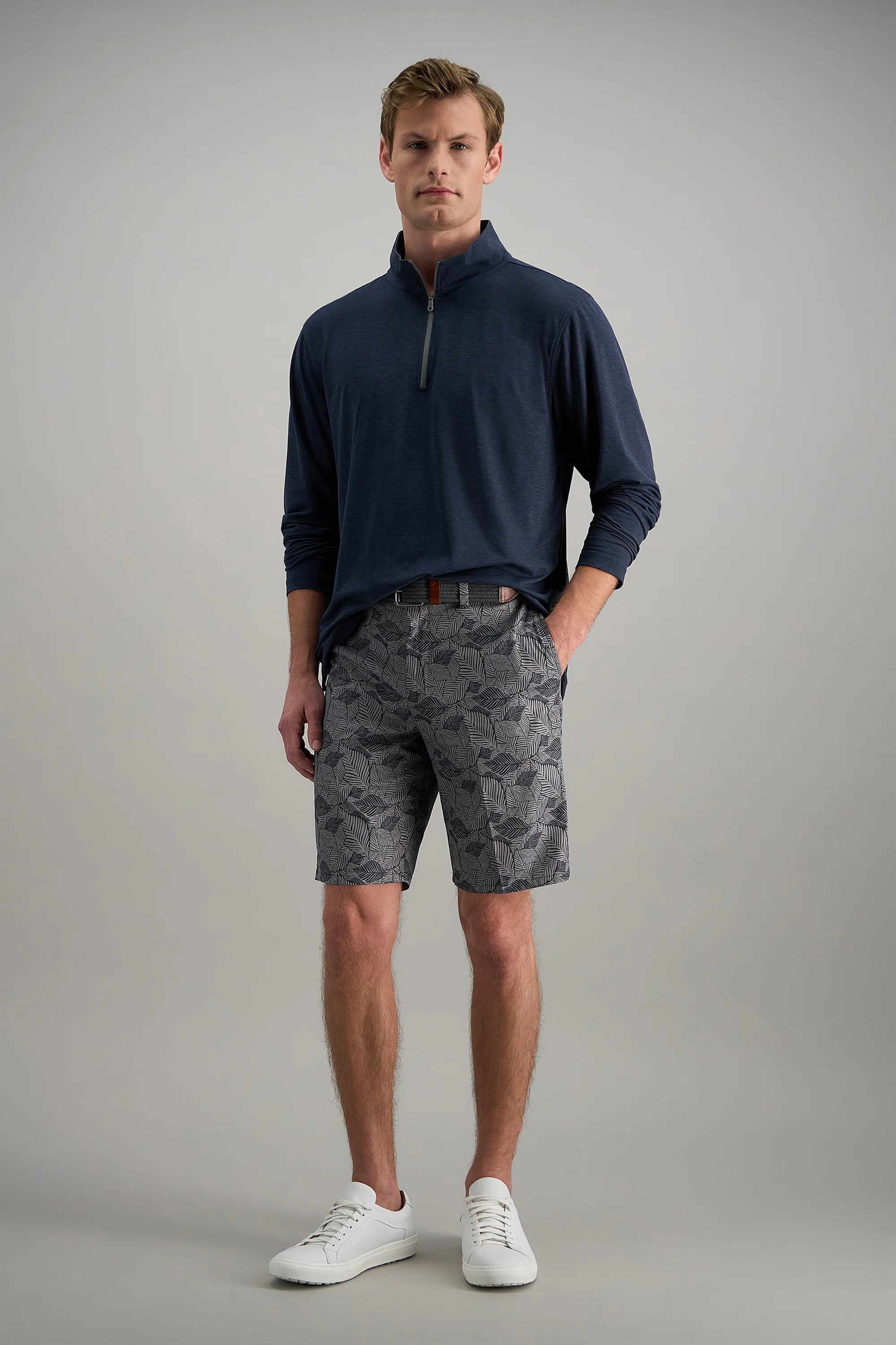 The Active Series™ Hybrid Leaves Print 9.5-inch Short - Image 3