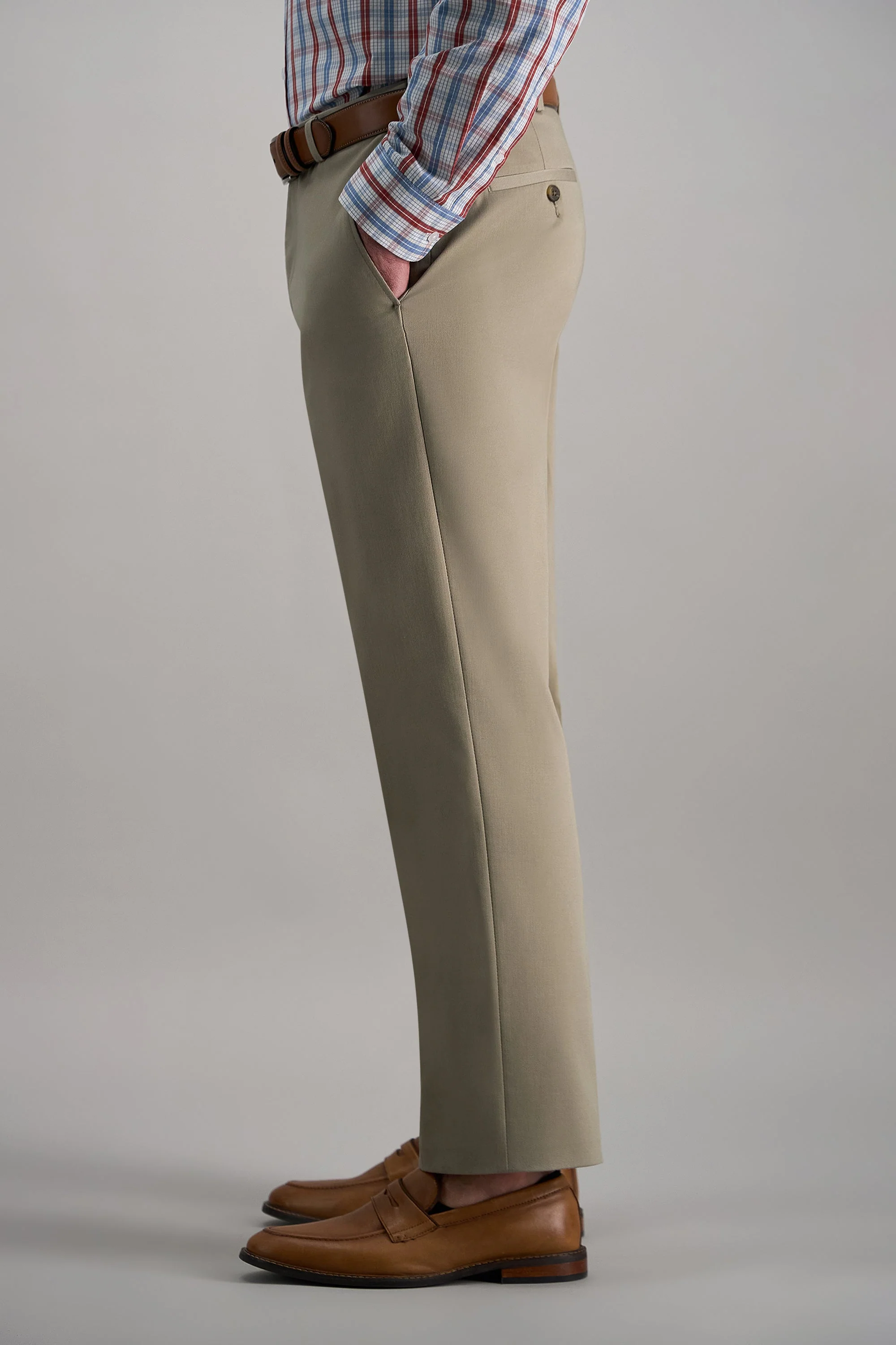 Wrinkle Free Performance Khaki Pant - Image 5